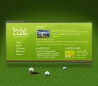 Green Golf template